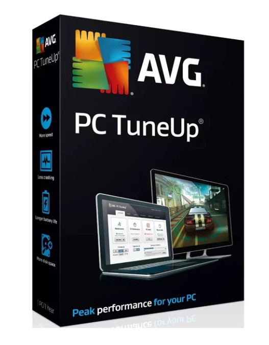 AVG PC TuneUp 1 Year 3 PCs product key